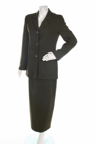 Γυναικείο κοστούμι Wallis, Μέγεθος M, Χρώμα Πράσινο, 90% μαλλί, 10% πολυαμίδη, Τιμή 27,34 €