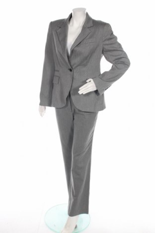 Damen Kostüm Zara, Größe XL, Farbe Grau, 63% Baumwolle, 36% Polyester, 1% Elastan, Preis 44,54 €