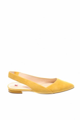 Дамски обувки Hogl, Размер 37, Цвят Жълт, Естествен велур, Цена 169,47 лв.