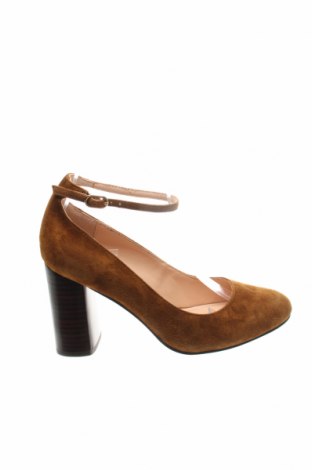 Γυναικεία παπούτσια Minelli, Μέγεθος 37, Χρώμα Καφέ, Φυσικό σουέτ, Τιμή 55,46 €