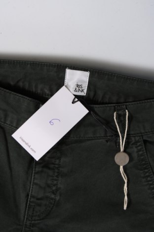 Дамски панталон Iris & Ink, Размер XS, Цвят Зелен, Цена 21,63 лв.