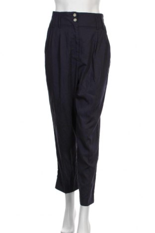 Dámské kalhoty  Mango, Velikost M, Barva Modrá, 93% tencel , 7% len, Cena  580,00 Kč