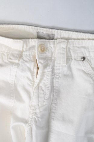 Дамски панталон Stefanel, Размер XS, Цвят Бял, Цена 189,00 лв.