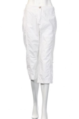 Damskie spodnie Triangle By s.Oliver, Rozmiar XL, Kolor Biały, Bawełna, Cena 61,57 zł