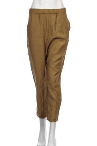 Pantaloni de femei Zara, Mărime S, Culoare Verde, 88% modal, 12% poliester, Preț 129,94 Lei