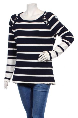 Дамски пуловер Tom Tailor, Размер XL, Цвят Син, 70% вискоза, 30% полиамид, Цена 48,10 лв.