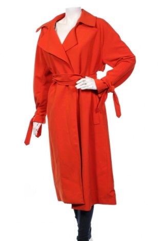 Дамски шлифер H&M, Размер S, Цвят Оранжев, 94% полиестер, 6% еластан, Цена 48,00 лв.