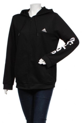 Hanorac de femei Adidas, Mărime XL, Culoare Negru, Poliester, Preț 293,59 Lei