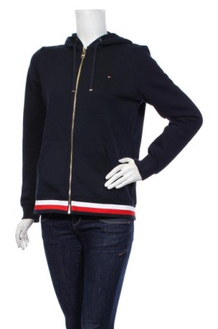 Damen Sweatshirt Tommy Hilfiger, Größe M, Farbe Blau, 64% Baumwolle, 36% Polyester, Preis 79,74 €