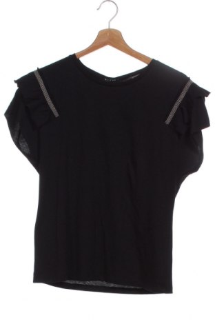 Детска блуза Sisley, Размер 14-15y/ 168-170 см, Цвят Черен, Памук, Цена 38,35 лв.