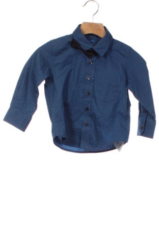 Детска риза WE, Размер 18-24m/ 86-98 см, Цвят Син, 97% памук, 3% еластан, Цена 31,32 лв.