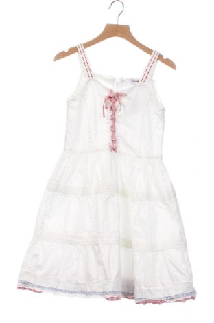 Детска рокля Mayoral, Размер 7-8y/ 128-134 см, Цвят Бял, Цена 15,50 лв.