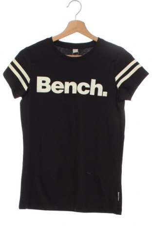 Детска тениска Bench, Размер 14-15y/ 168-170 см, Цвят Черен, Памук, Цена 21,00 лв.