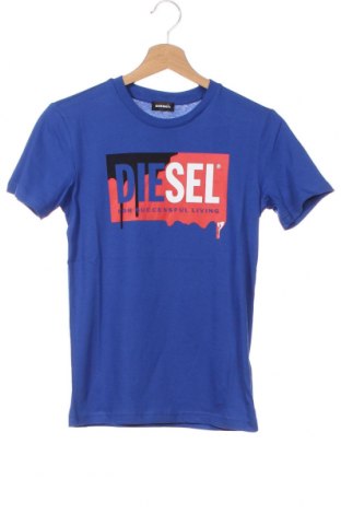 Детска тениска Diesel, Размер 9-10y/ 140-146 см, Цвят Син, Цена 89,00 лв.