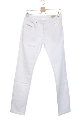 Pantaloni pentru copii Diesel, Mărime 14-15y/ 168-170 cm, Culoare Alb, 93% bumbac, 5% poliester, 3% elastan, Preț 93,26 Lei
