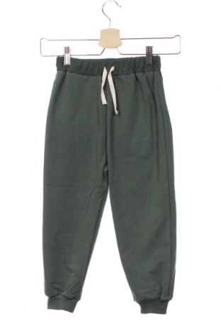 Pantaloni de trening, pentru copii Cigit, Mărime 6-7y/ 122-128 cm, Culoare Verde, 97% bumbac, 3% elastan, Preț 62,17 Lei
