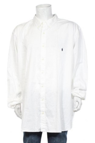 Мъжка риза Ralph Lauren, Размер 4XL, Цвят Бял, Памук, Цена 137,27 лв.