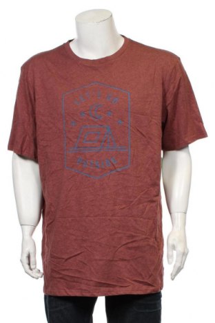 Мъжка тениска, Размер 3XL, Цвят Кафяв, Памук, Цена 35,70 лв.