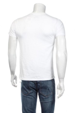 Мъжка тениска Famous, Размер S, Цвят Бял, Памук, Цена 17,11 лв.