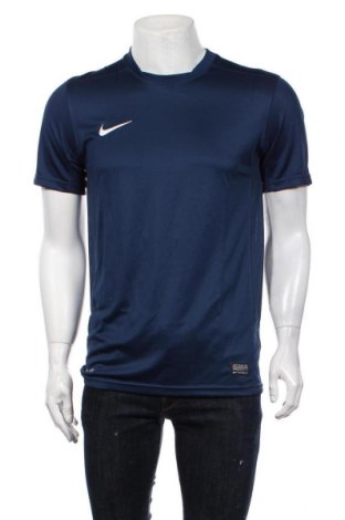 Tricou de bărbați Nike, Mărime M, Culoare Albastru, Poliester, Preț 158,88 Lei