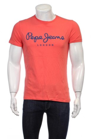 Мъжка тениска Pepe Jeans, Размер M, Цвят Розов, Цена 43,00 лв.