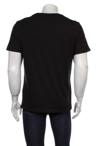 Мъжка тениска Pier One, Размер L, Цвят Черен, Памук, Цена 14,50 лв.