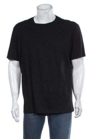 Мъжка тениска Pier One, Размер XXL, Цвят Черен, Цена 11,84 лв.