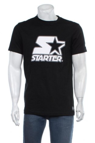 Tricou de bărbați Starter, Mărime M, Culoare Negru, Bumbac, Preț 60,53 Lei