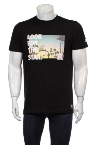 Мъжка тениска Starter, Размер M, Цвят Черен, Памук, Цена 18,40 лв.