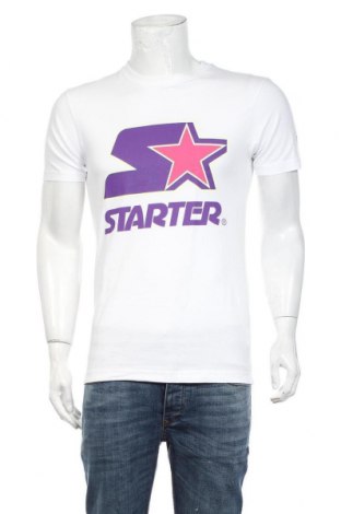 Ανδρικό t-shirt Starter, Μέγεθος S, Χρώμα Λευκό, Τιμή 7,11 €