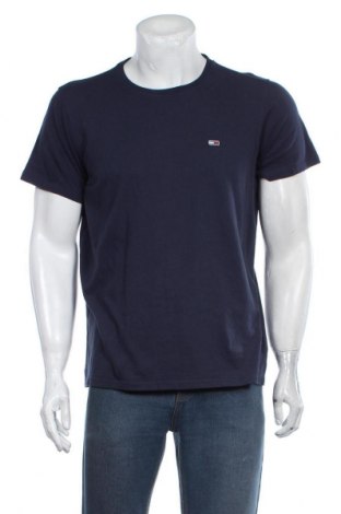 Мъжка тениска Tommy Hilfiger, Размер XL, Цвят Син, Памук, Цена 43,20 лв.