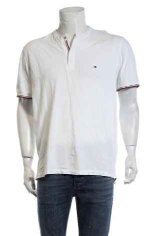 Мъжка тениска Tommy Hilfiger, Размер XXL, Цвят Бял, Памук, Цена 69,30 лв.