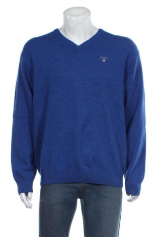 Ανδρικό πουλόβερ Gant, Μέγεθος XL, Χρώμα Μπλέ, 100% μαλλί, Τιμή 54,43 €