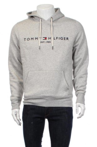 Herren Sweatshirt Tommy Hilfiger, Größe M, Farbe Grau, 64% Baumwolle, 36% Polyester, Preis 82,81 €