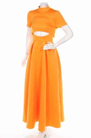 Kleid ASOS, Größe S, Farbe Orange, 95% Polyester, 5% Elastan, Preis 71,86 €
