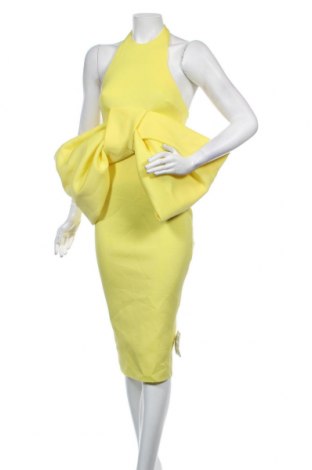 Šaty  ASOS, Velikost S, Barva Žlutá, 95% polyester, 5% elastan, Cena  1 614,00 Kč