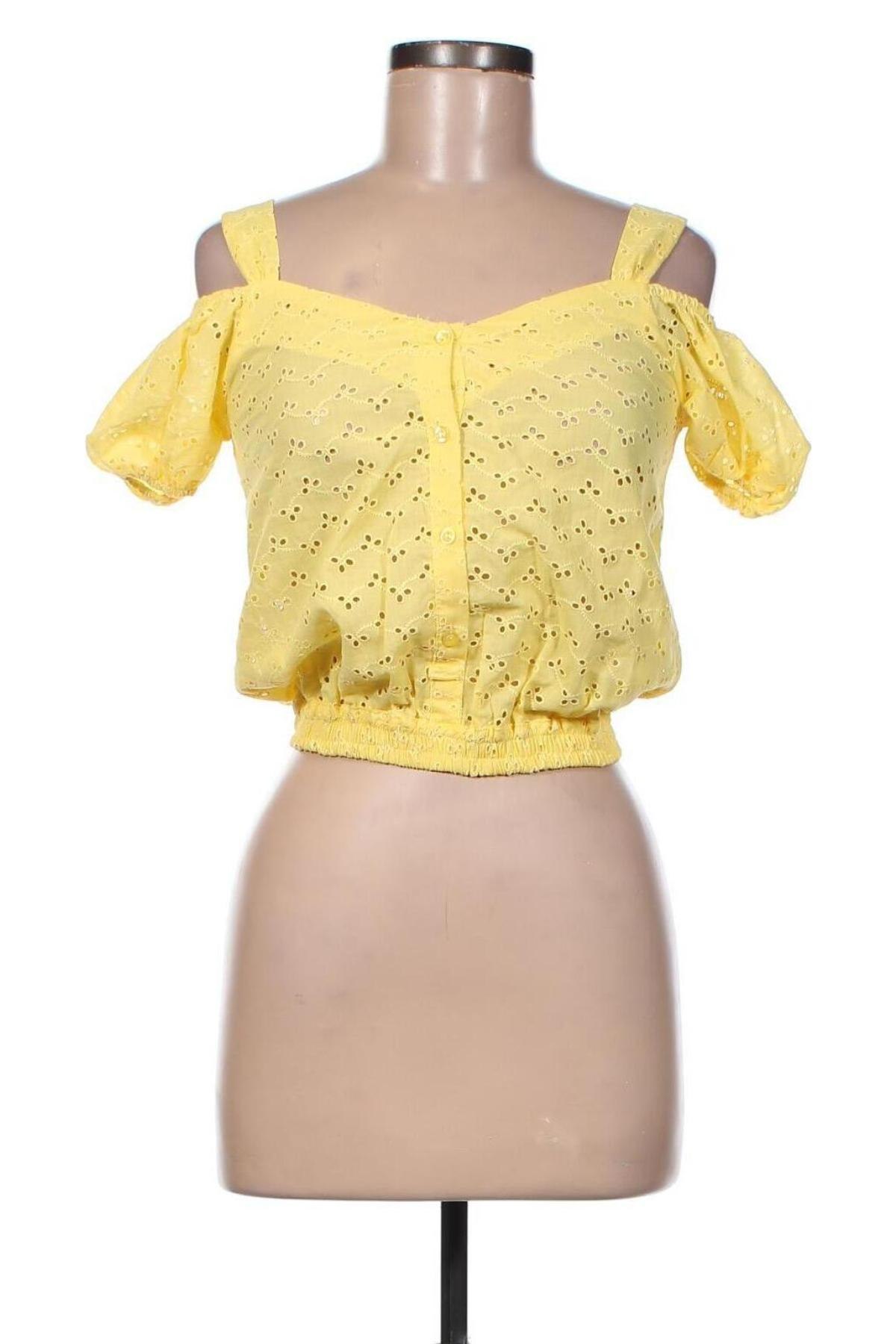 Γυναικεία μπλούζα Ltb, Μέγεθος XS, Χρώμα Κίτρινο, Τιμή 35,57 €