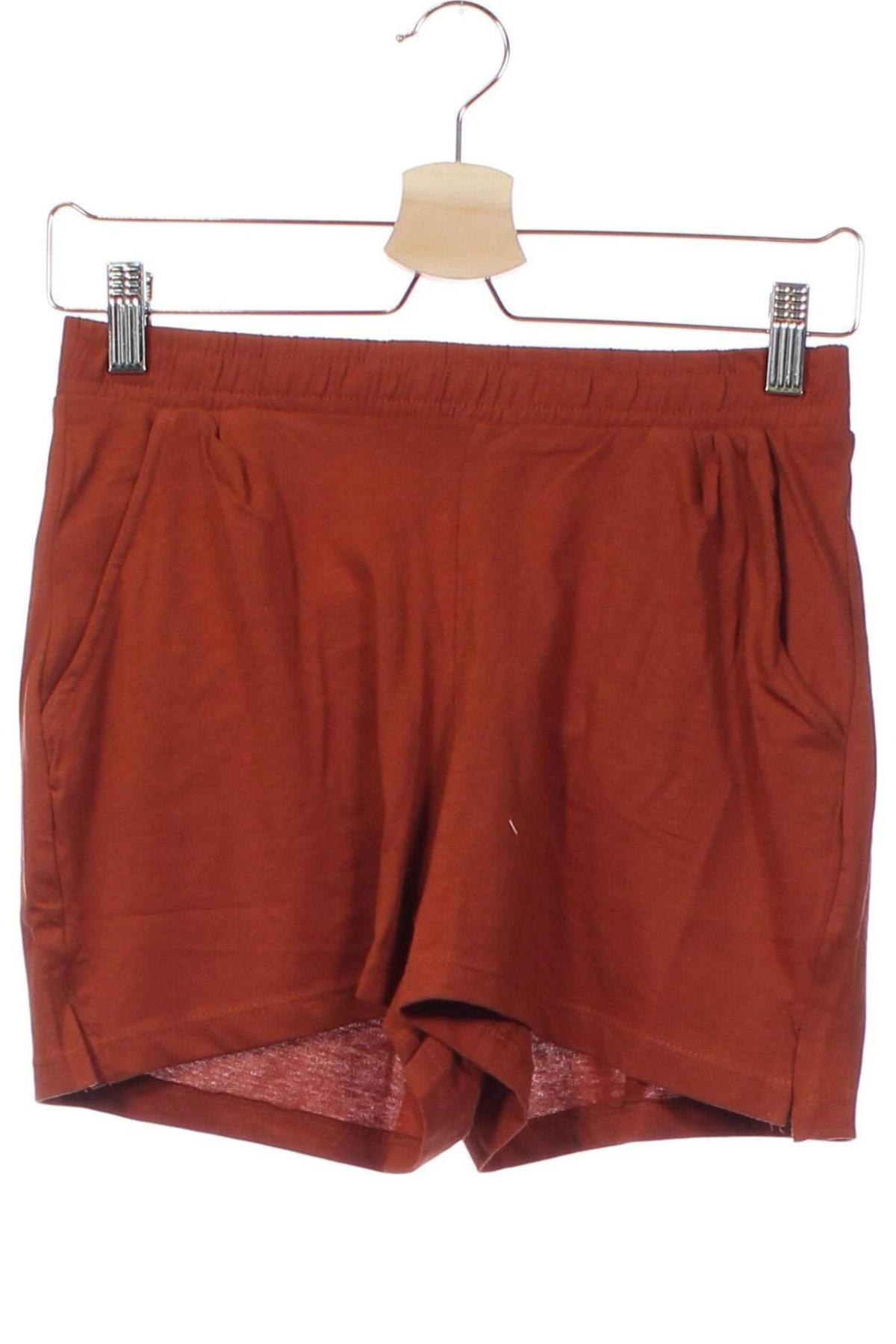 Дамски къс панталон ONLY, Размер XS, Цвят Оранжев, Цена 43,07 лв.