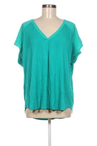 Дамска блуза Adrienne Vittadini, Размер XXL, Цвят Зелен, Цена 21,42 лв.