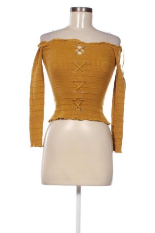 Дамска блуза Ambiance Apparel, Размер S, Цвят Кафяв, Цена 10,58 лв.