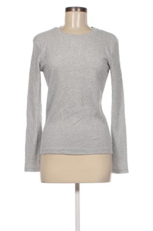 Γυναικεία μπλούζα Mads Norgaard, Μέγεθος L, Χρώμα Ασημί, Τιμή 11,69 €