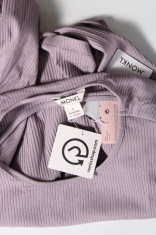Γυναικεία μπλούζα Monki, Μέγεθος L, Χρώμα Βιολετί, Τιμή 2,41 €