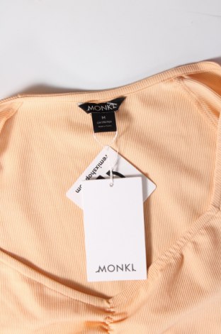 Γυναικεία μπλούζα Monki, Μέγεθος M, Χρώμα Πορτοκαλί, Τιμή 2,28 €
