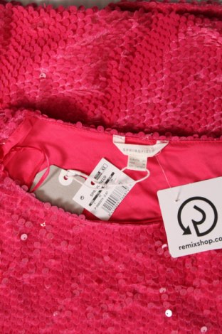 Дамска блуза Springfield, Размер XS, Цвят Розов, Цена 40,00 лв.