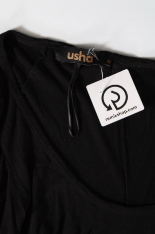 Γυναικεία μπλούζα Usha, Μέγεθος S, Χρώμα Μαύρο, Τιμή 3,01 €