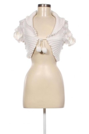 Damen Strickjacke, Größe S, Farbe Weiß, Preis 3,26 €