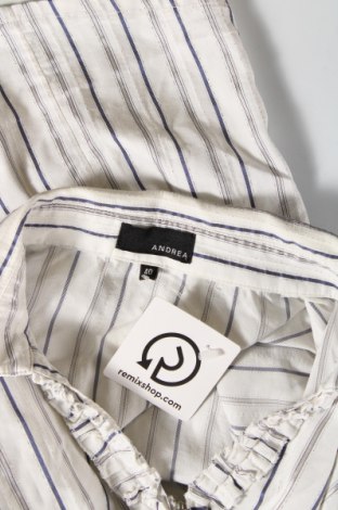 Γυναικείο πουκάμισο Andrea, Μέγεθος M, Χρώμα Λευκό, Τιμή 12,79 €