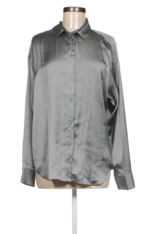 Γυναικείο πουκάμισο H&M, Μέγεθος M, Χρώμα Γκρί, Τιμή 10,82 €