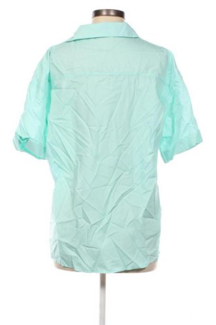 Γυναικείο πουκάμισο SHEIN, Μέγεθος L, Χρώμα Πράσινο, Τιμή 3,92 €