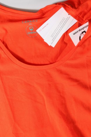 Дамска тениска Camaieu, Размер XS, Цвят Оранжев, Цена 21,00 лв.